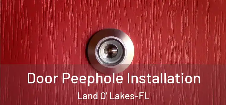 Door Peephole Installation Land O' Lakes-FL