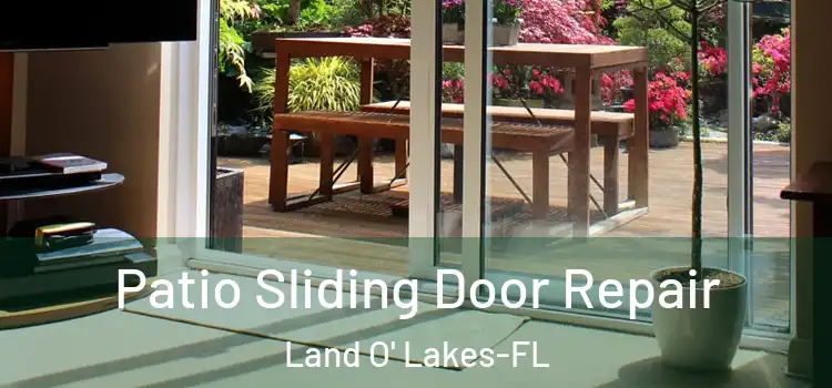 Patio Sliding Door Repair Land O' Lakes-FL