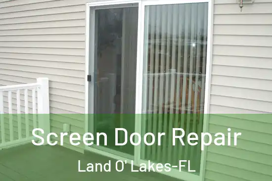  Screen Door Repair Land O' Lakes-FL